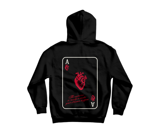 Ace of Hearts - Premium Hoodie